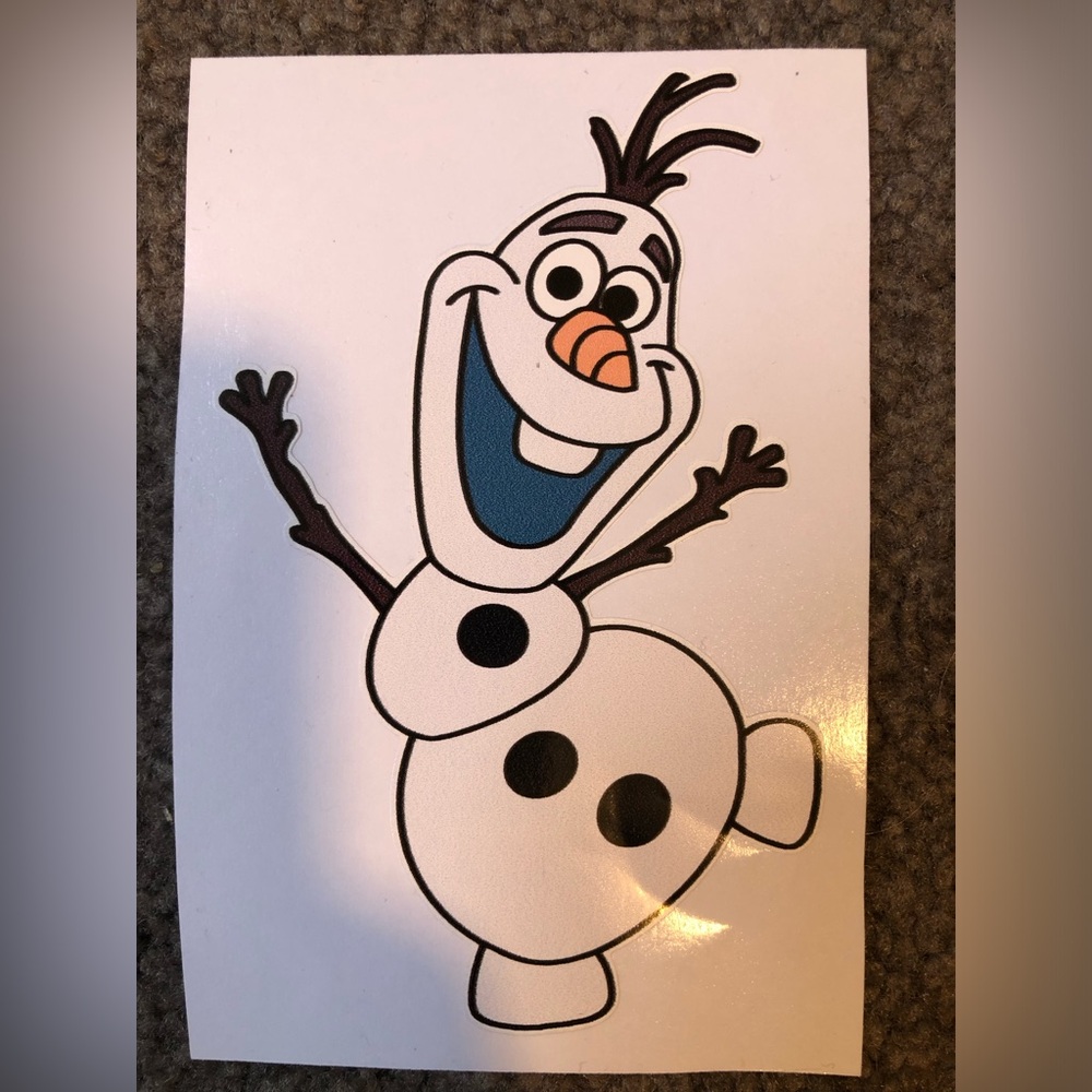 Olaf NWOT sticker (Disney "Frozen")